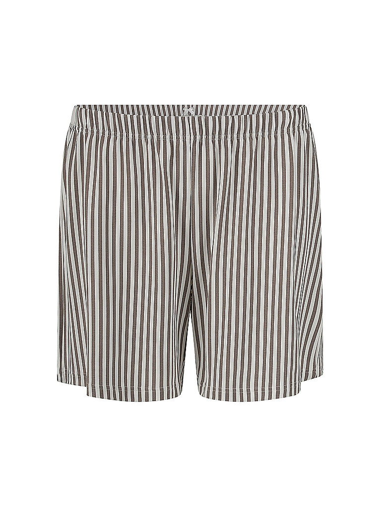 SHORT STORIES Pyjamashorts hellbraun | M