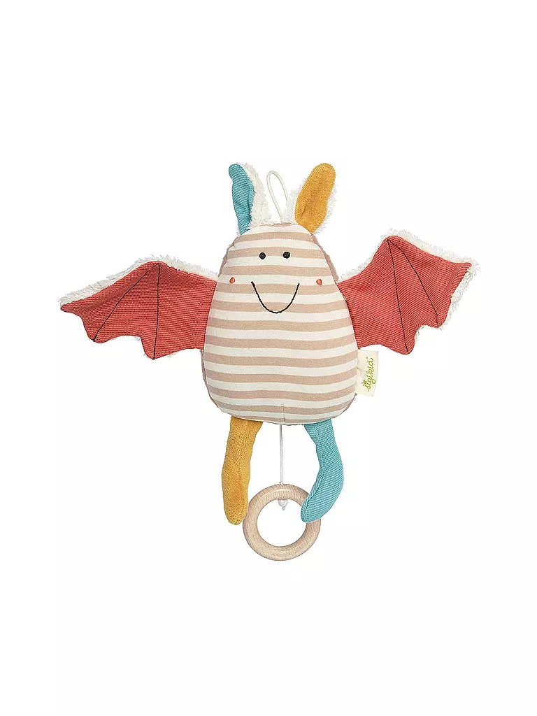 SIGIKID | Baby Spieluhr Fledermaus Green Collection | bunt