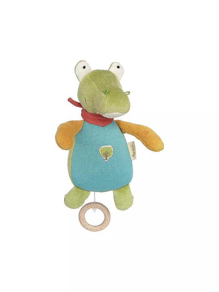 SIGIKID | Baby Spieluhr Krokodil Green Collection | grün
