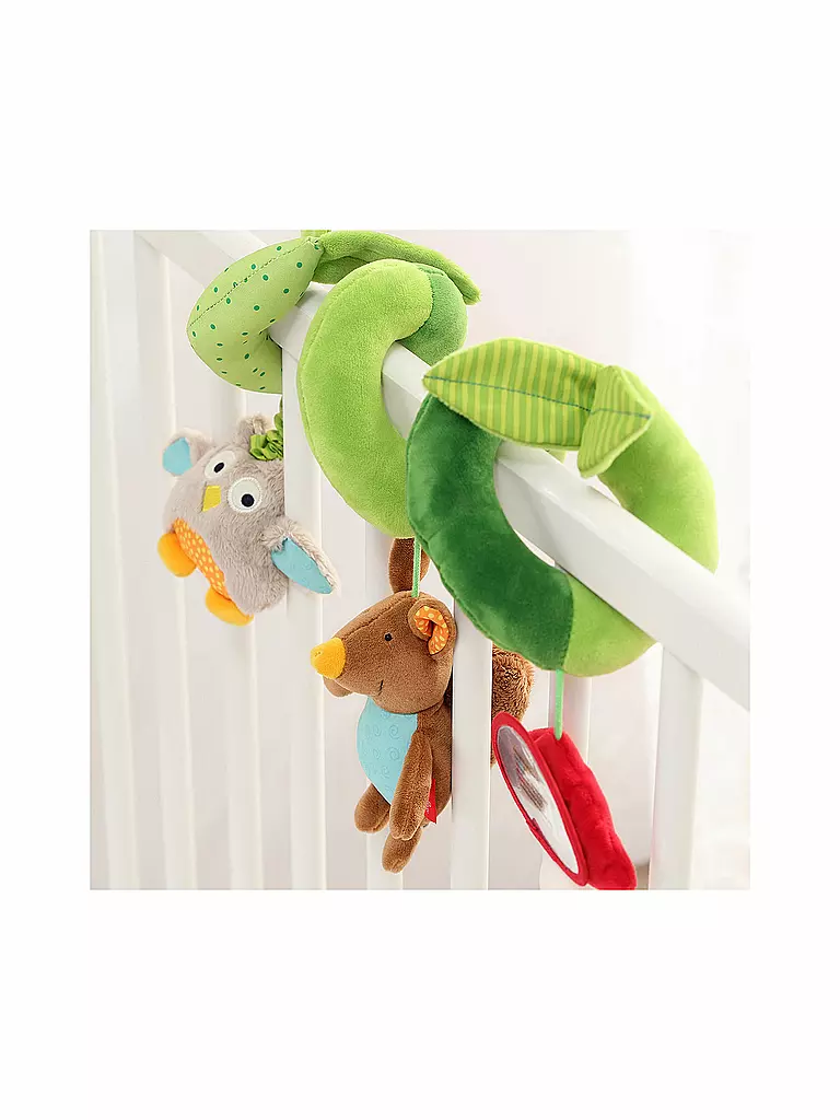 SIGIKID | Babyschalenspielzeug Eichhörnchen | grün