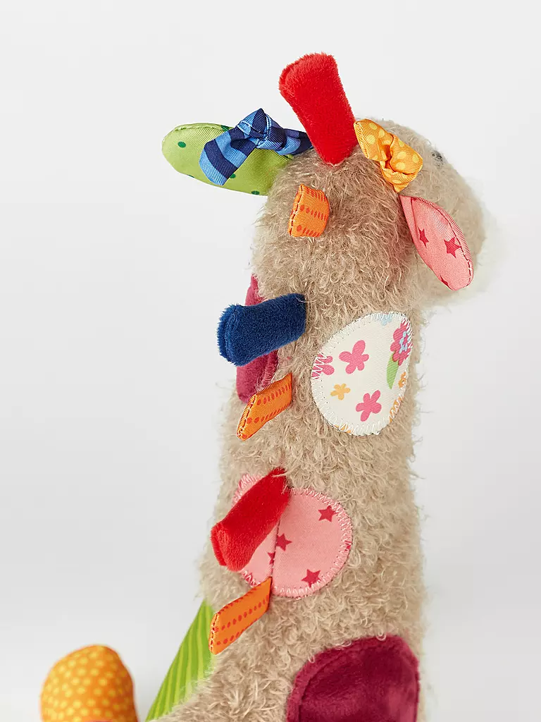 SIGIKID | Kuscheltier Giraffe Patchwork Sweety | bunt