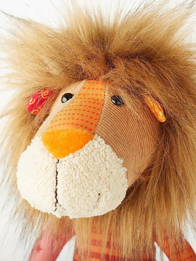 SIGIKID | Kuscheltier Löwe Patchwork Sweety | beige