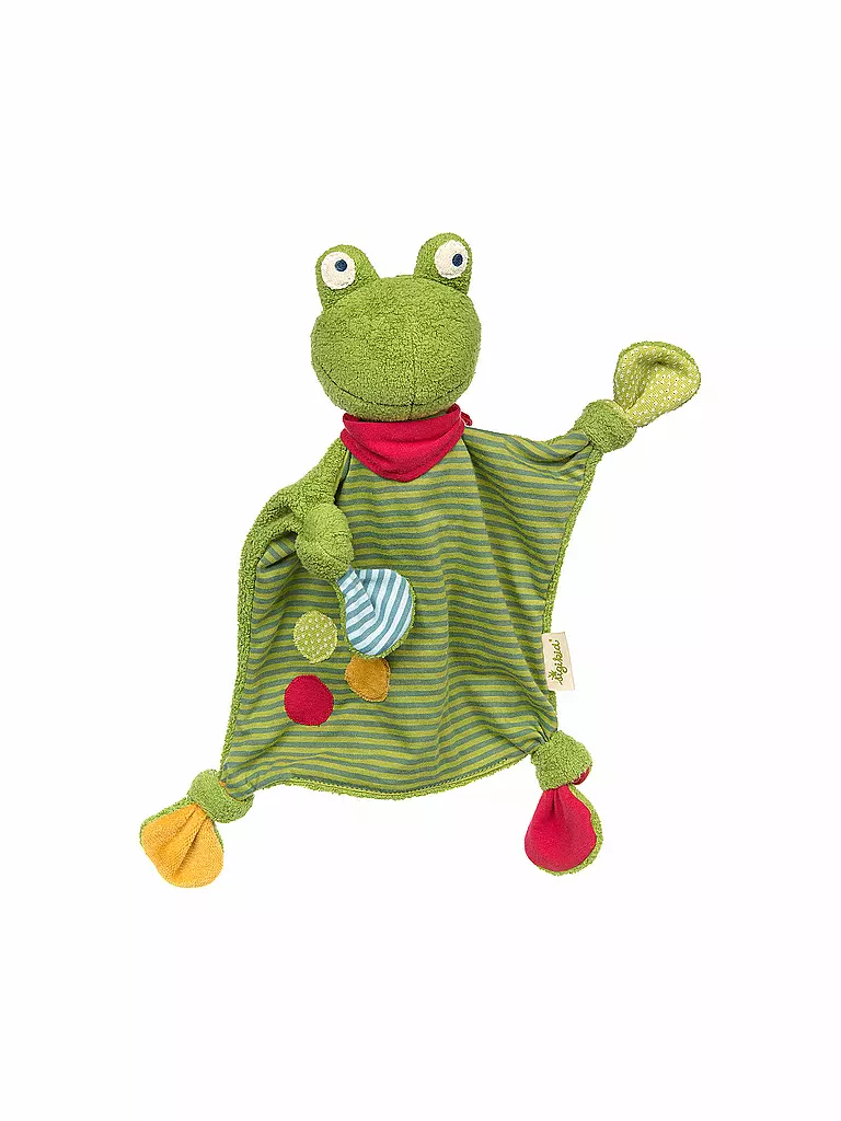 SIGIKID | Schmusetuch Frosch | grün