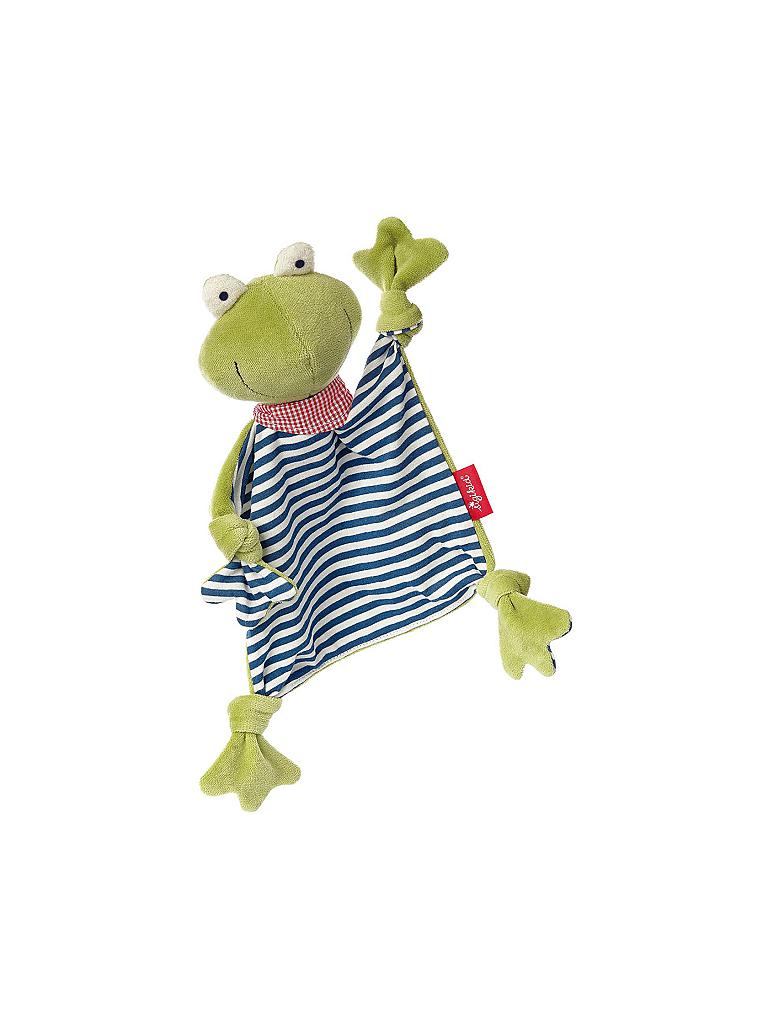 SIGIKID | Schnuffeltuch Schmusetuch Frosch "Natural Love" 27cm | keine Farbe