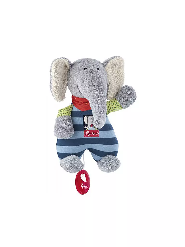 SIGIKID | Spieluhr Elefant Lolo Lombardo | blau