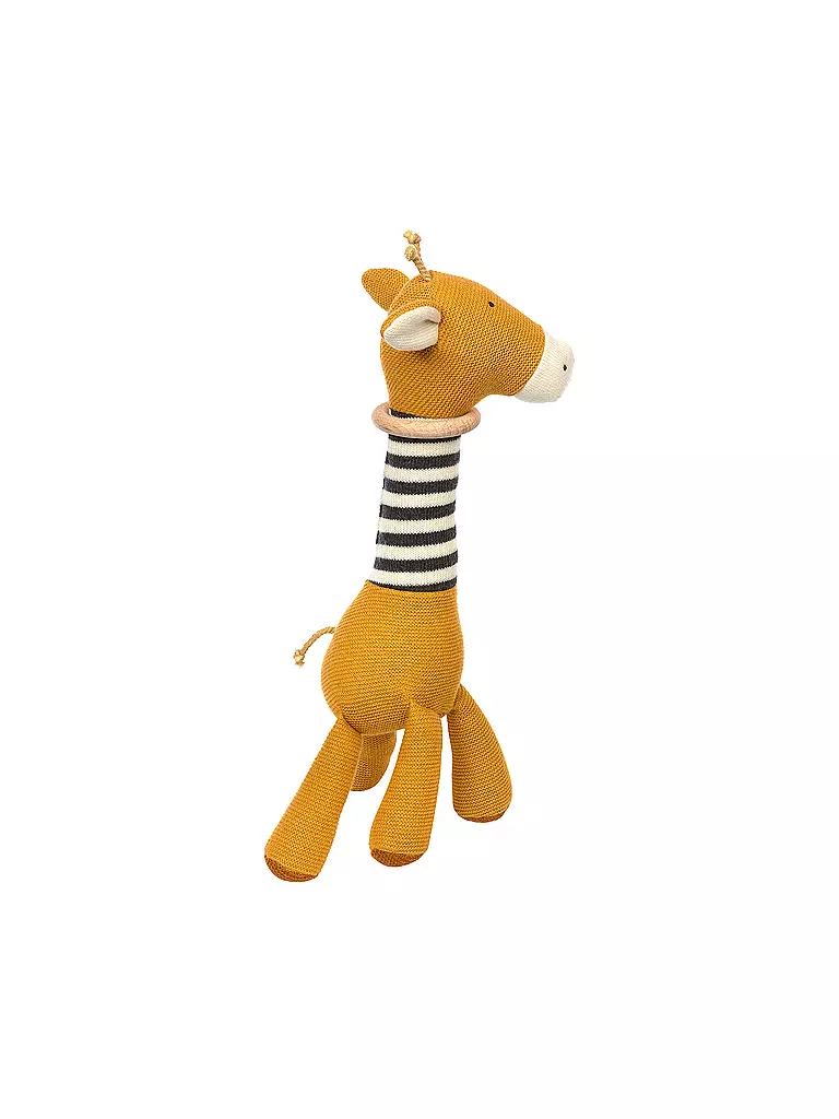 SIGIKID | Strick Greifling Giraffe | gelb