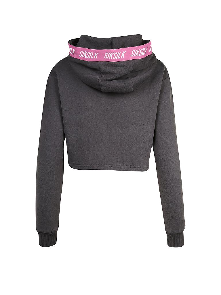 SIK SILK | Sweater - Cropped | grau