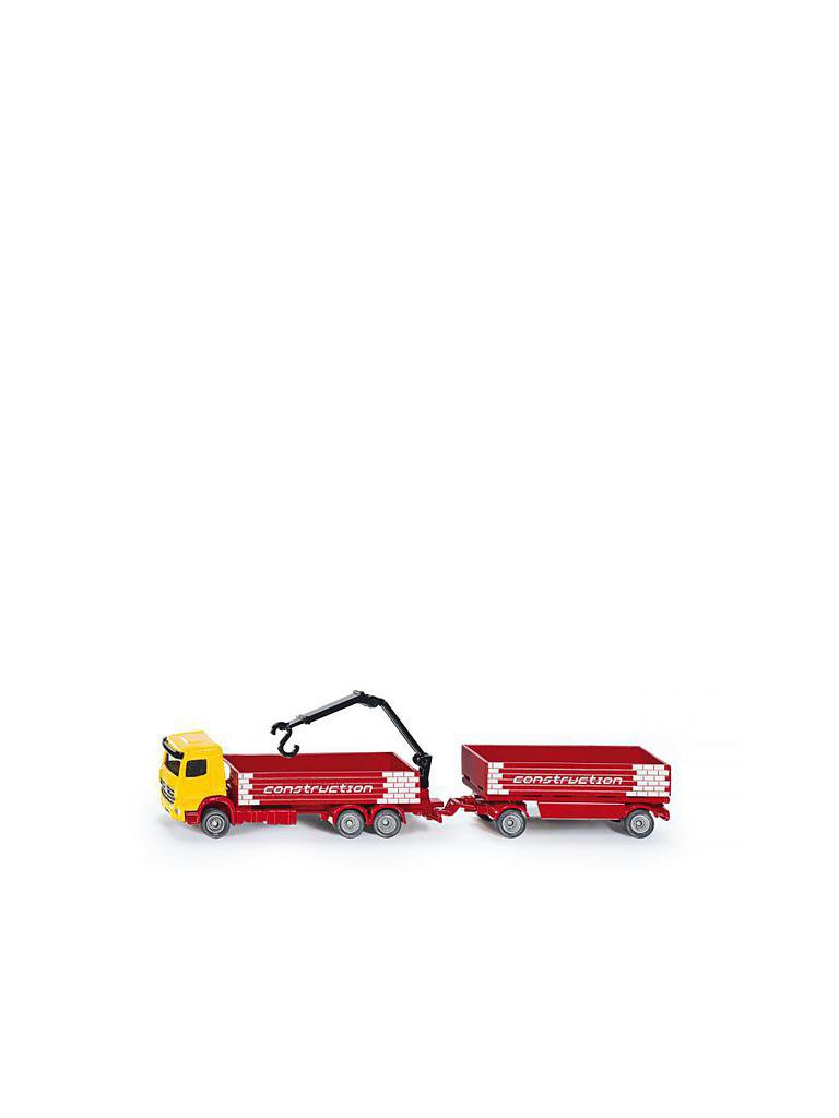 SIKU | Baustoff LKW mit Anhänger | 