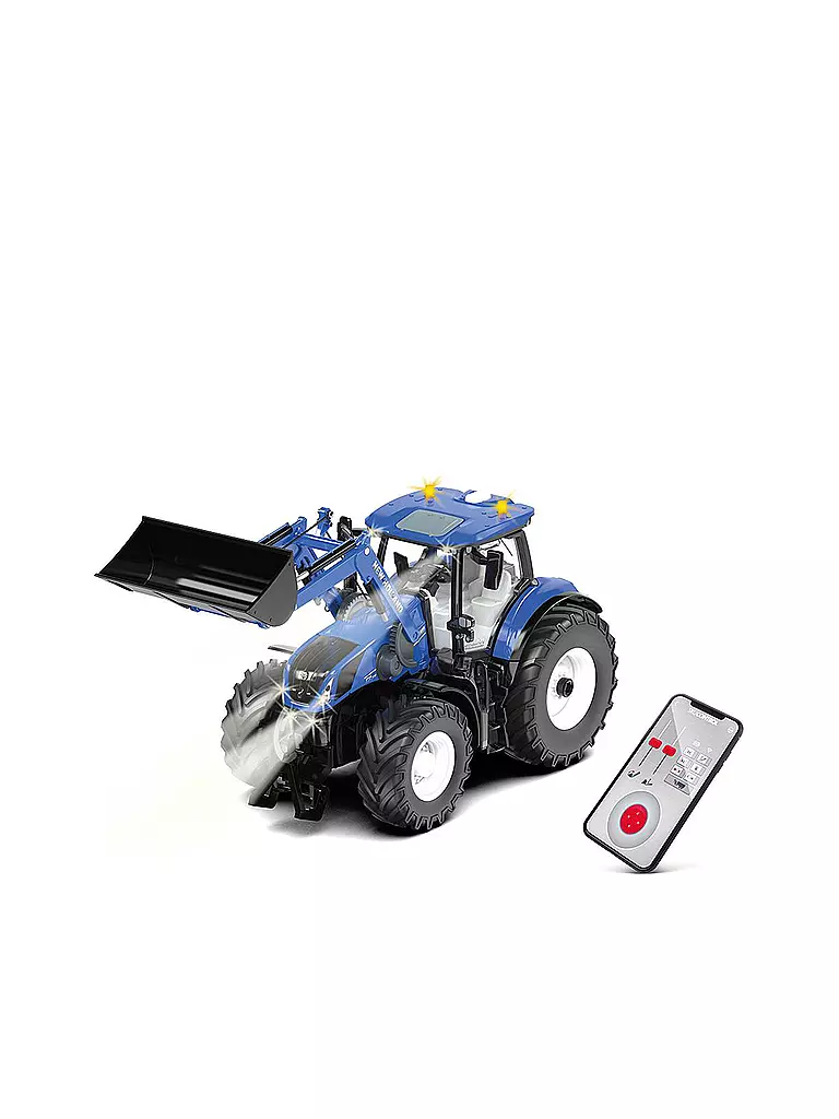 SIKU | New Holland T7.315 mit Frontlader und App-Steuerung | keine Farbe