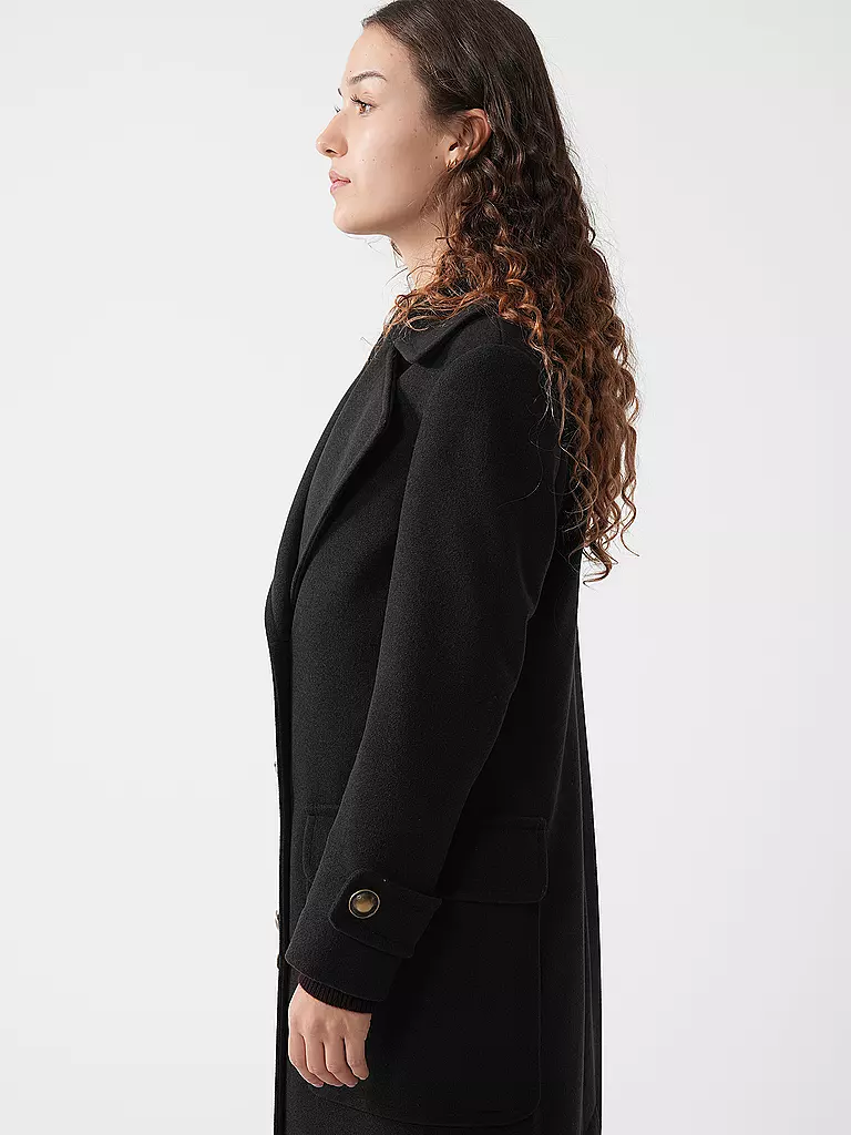 SILVIA SCHNEIDER | Mantel  | schwarz