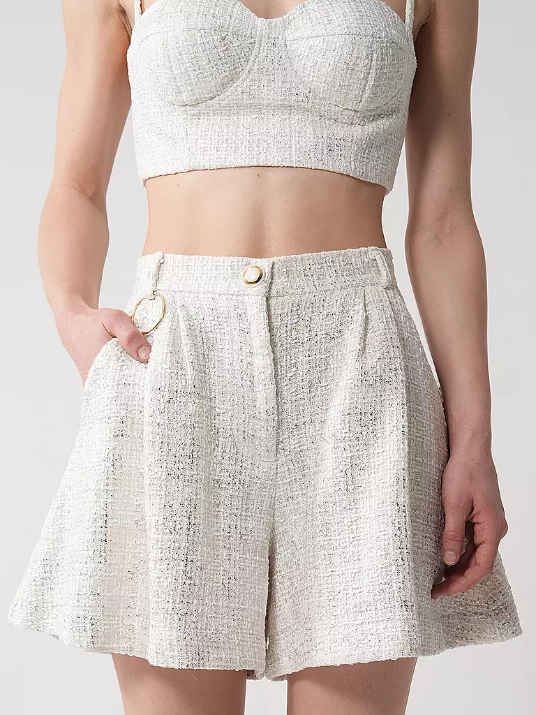 SILVIA SCHNEIDER | Shorts | silber