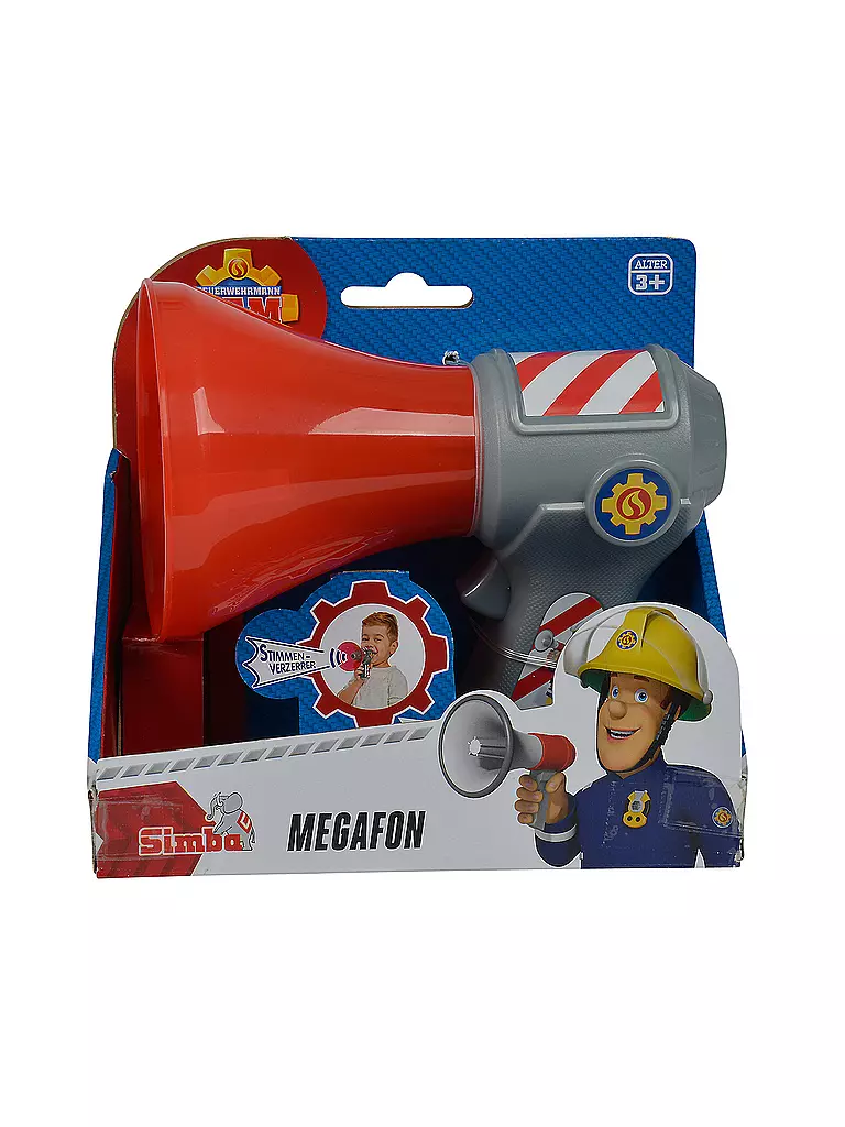 SIMBA | Feuerwehrmann Sam - Feuerwehr Megaphon | keine Farbe