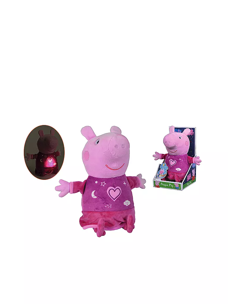 SIMBA | Peppa Pig Plüsch Gute Nacht Peppa 25cm | rosa