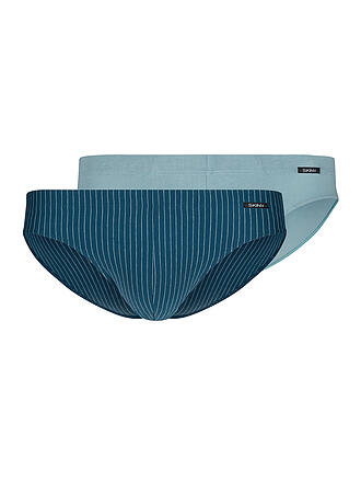 SKINY | Slip 2er Pkg. lapisblue stripes selection 
