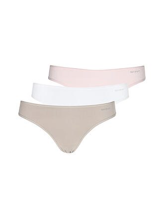 SKINY | Rio Slips 3er Pkg. ADVANTAGE COTTON STRETCH whitelilacgoat selection