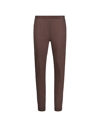 SKINY | Pyjamahose deeptaupe dots