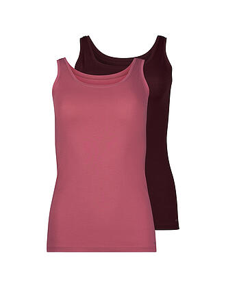 SKINY | Unterhemd 2er Pkg  ADVANTAGE COTTON STRETCH rosewine selection