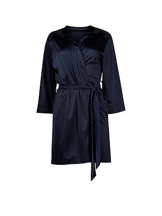 SKINY | Morgenmantel SATIN DREAMS black iris