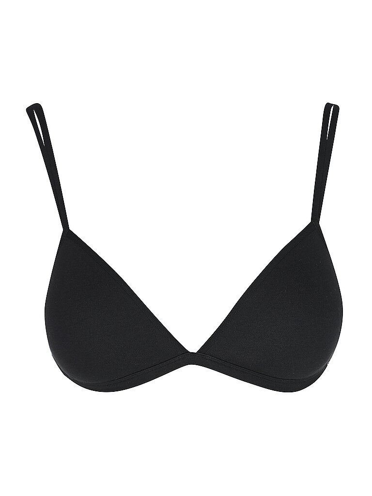 Skiny Triangel Bh Essentials Black Schwarz | 70B