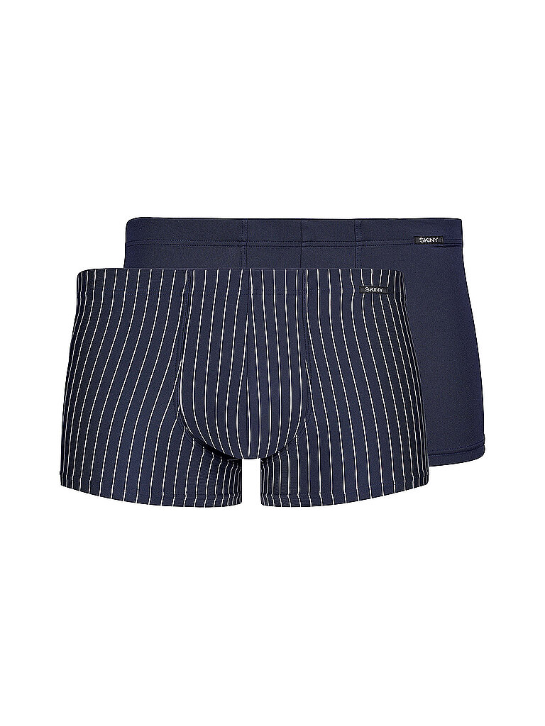 Skiny Herren Cotton Multipack 086001 Hipster, Crownbluestripe Selection, S EU