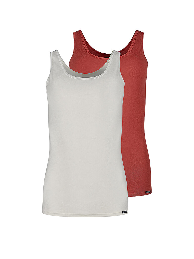 SKINY Top 2er Pkg braun | 36