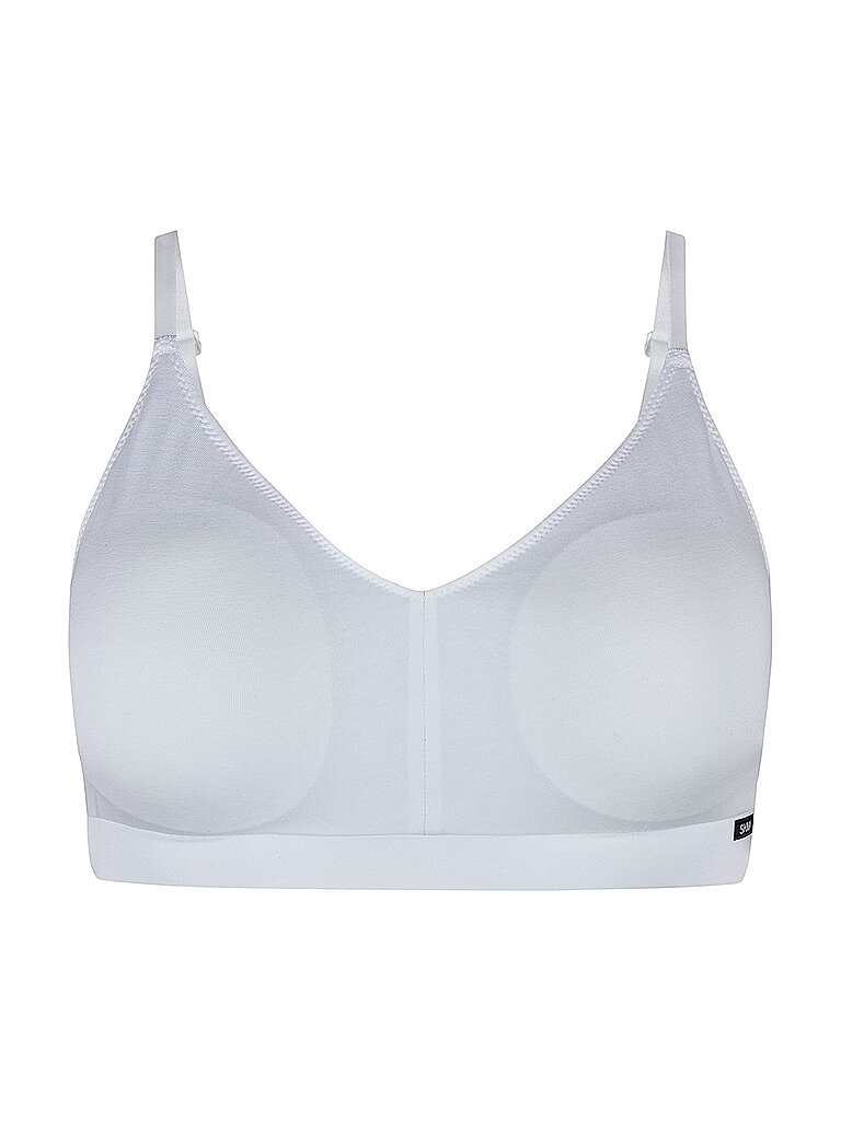 SKINY Damen Cotton Essentials 080478 BH Mit Voller Abdeckung, Weiß, 36 EU