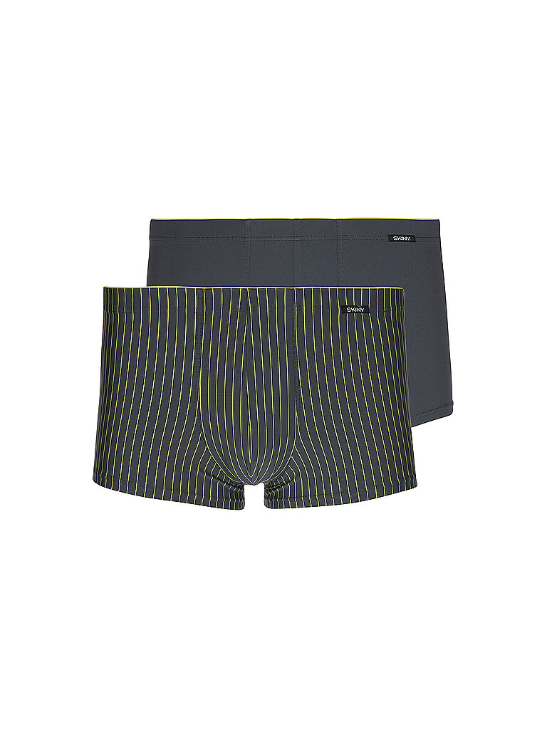 Skiny Pants 2Er Pkg. Anthra Melange Grau | M