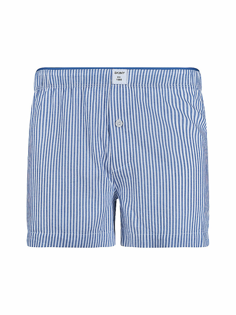 SKINY Boxershorts BOXERSENSATION blue microstripes blau | S