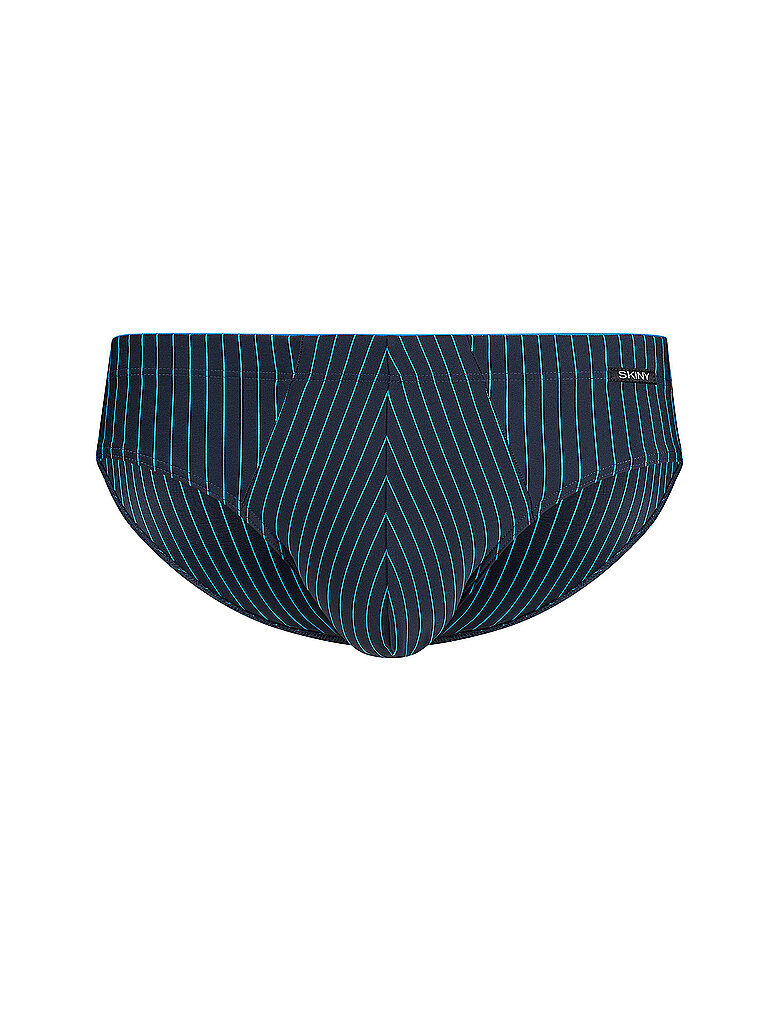 SKINY Slip 2er Pkg. blue jewel stripes blau | S – SKINY