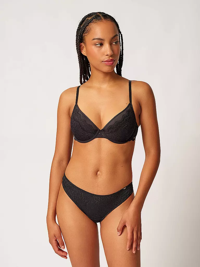 SKINY | BH gefüttert WONDERFULACE black | schwarz
