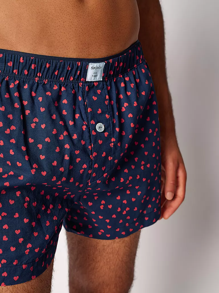 SKINY | Boxershorts dubarry hearts | blau