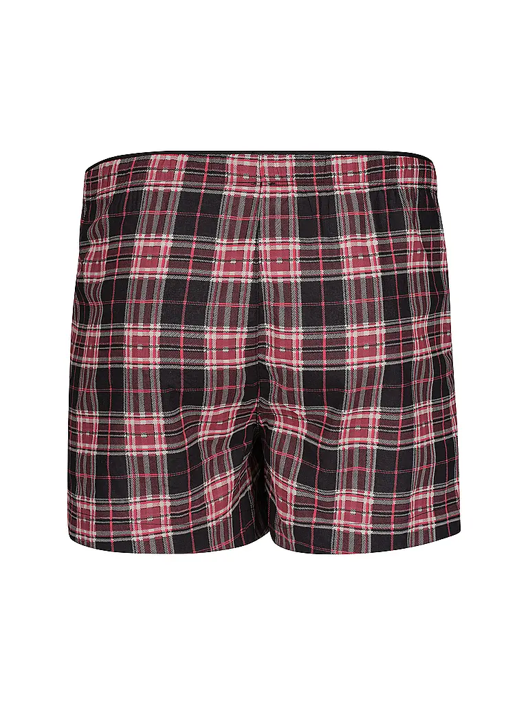 SKINY | Boxershorts xmas blackcheck | schwarz