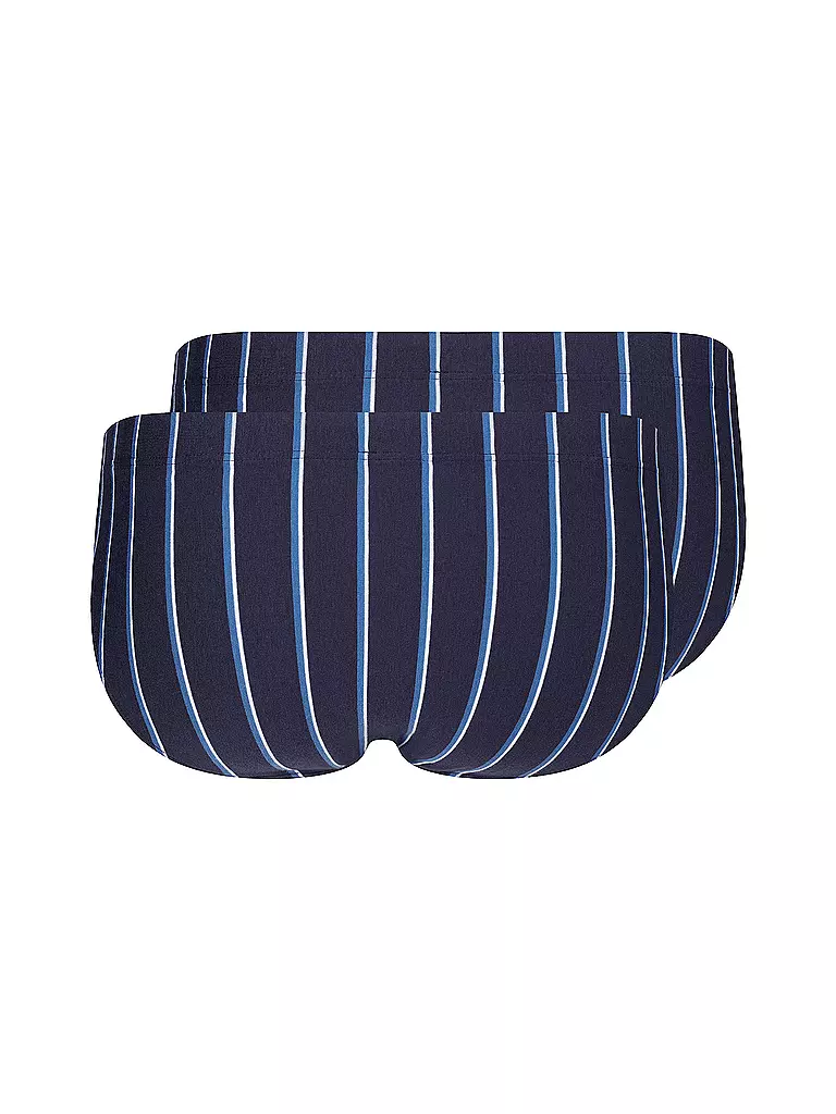 SKINY | Brasil Slip 2er Pkg Advantage Men Crownblue Stripe | blau