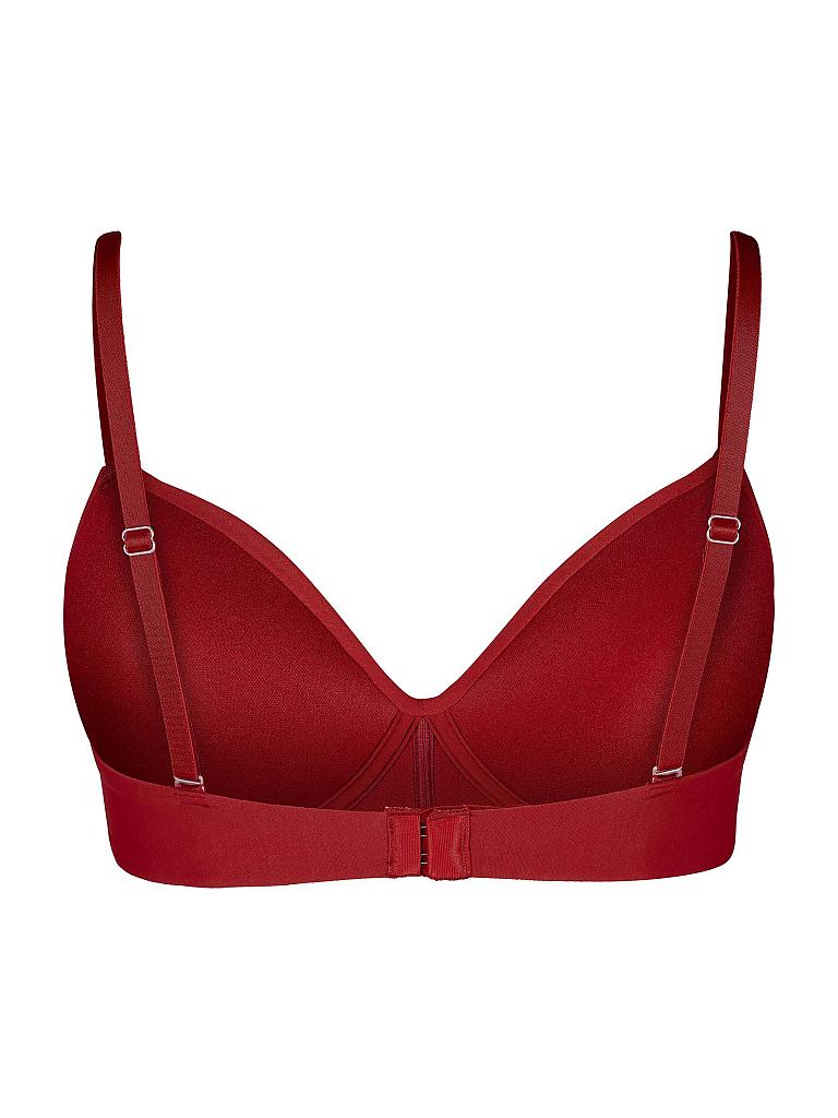 Bh Für Rückenfreies Kleid Push Up SKINY Multi Schalen BH ohne Bügel Micro Lovers Red rot