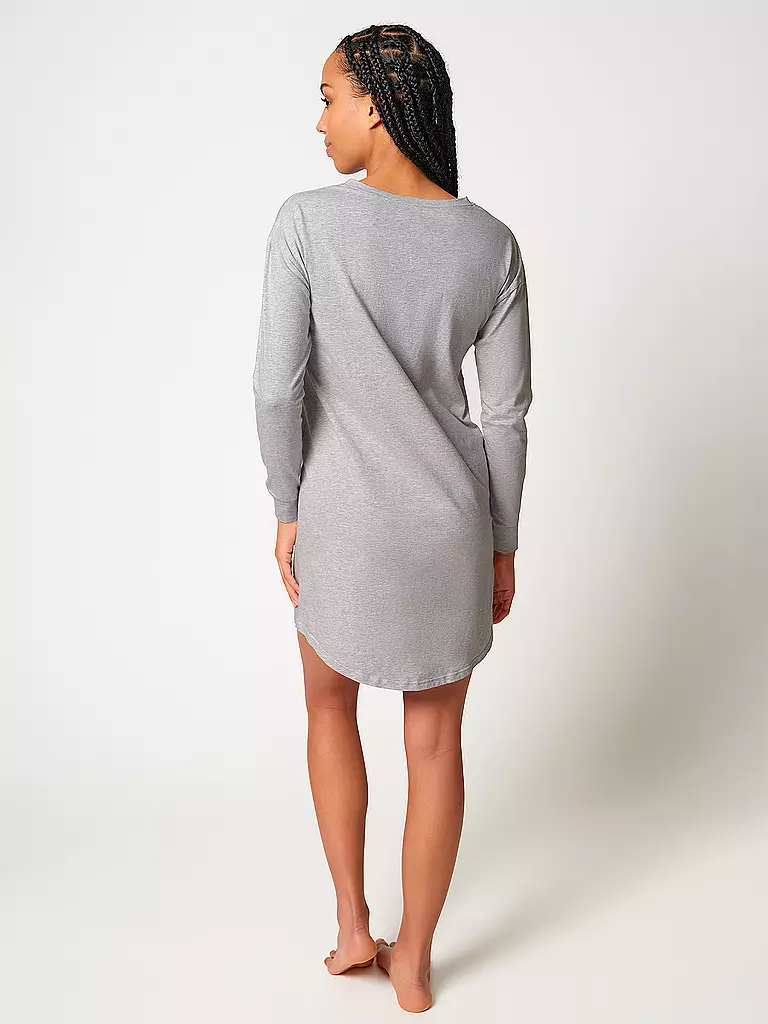 SKINY | Nachthemd - Sleepshirt grey melange | hellgrau