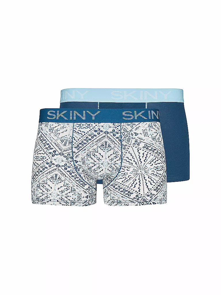 SKINY | Pant 2-er Pkg coconut mosaic | blau