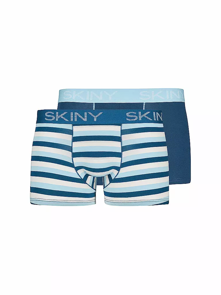 SKINY | Pant 2-er Pkg coolblue stripe | blau