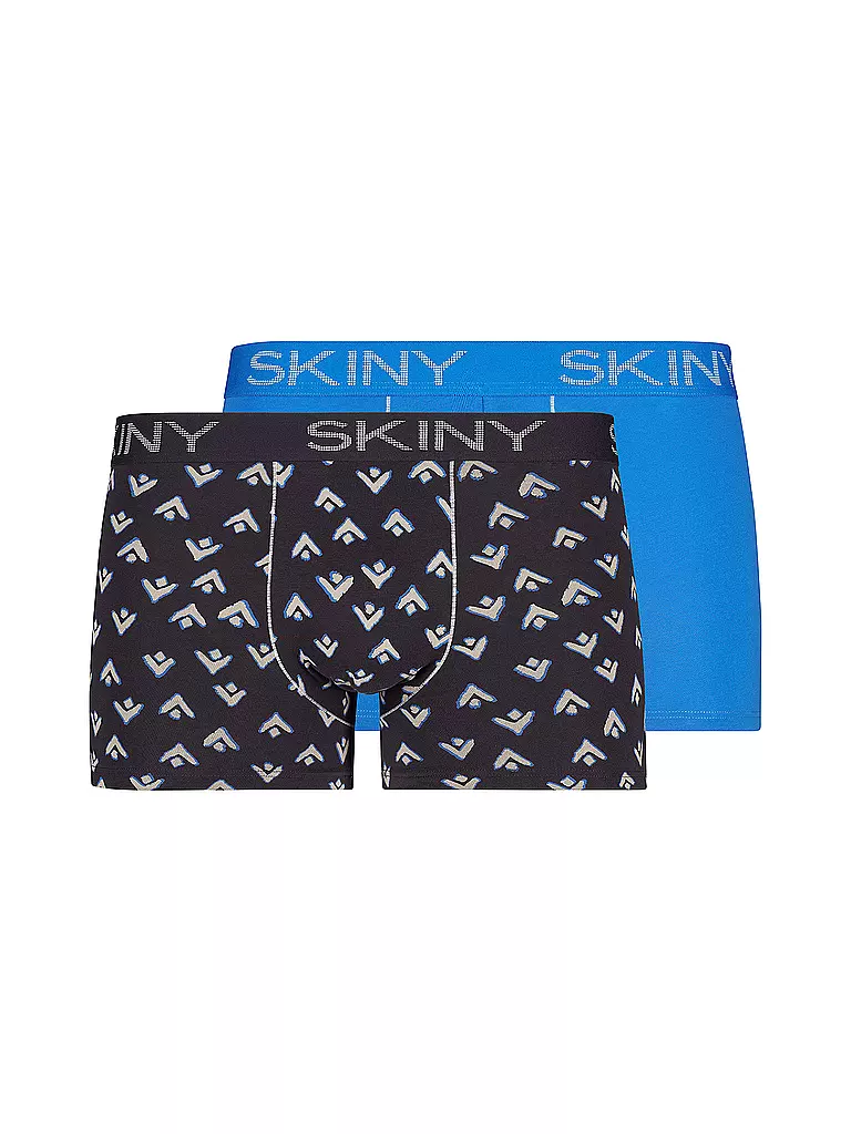 SKINY | Pants 2-er Pkg nightblue ethno selection | blau