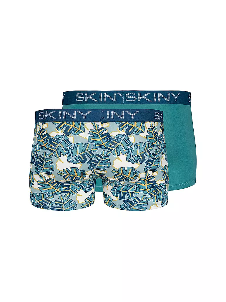 SKINY | Pants 2er Pkg. aquamarine leafs selection | grün