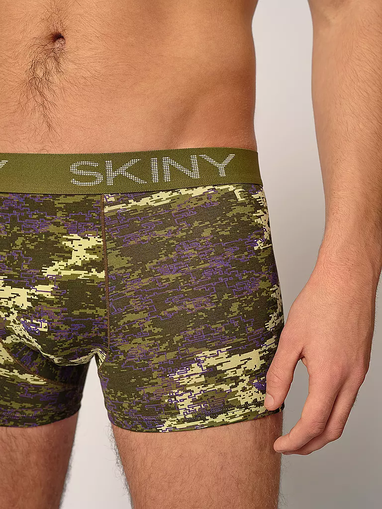 SKINY | Pants 2er Pkg. fango camouflage selection | grün