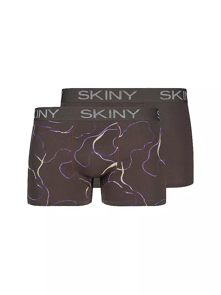 SKINY | Pants 2er Pkg. fango lines selection | braun