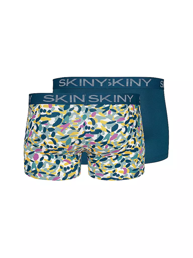 SKINY | Pants 2er Pkg. ivory spots selection | petrol