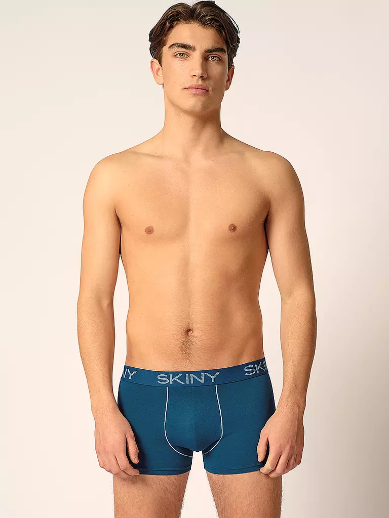 SKINY | Pants 2er Pkg. ivory spots selection | petrol