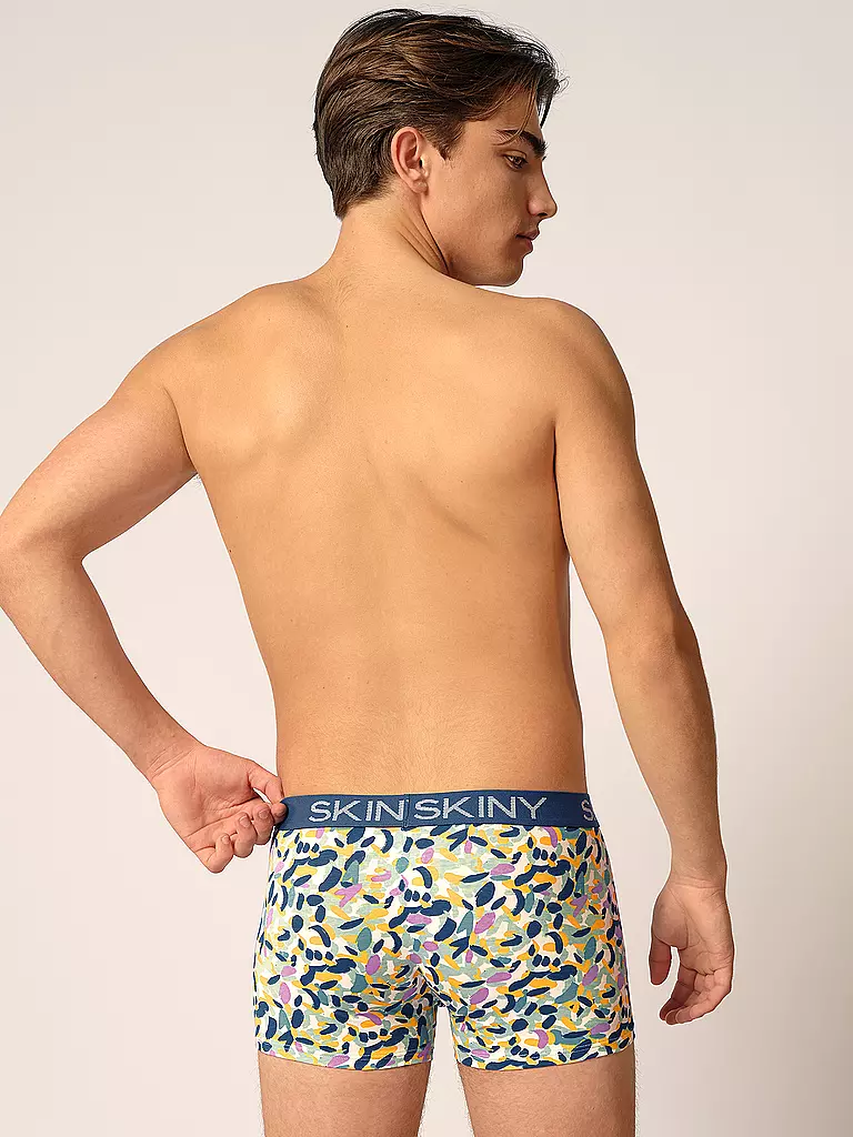 SKINY | Pants 2er Pkg. ivory spots selection | petrol