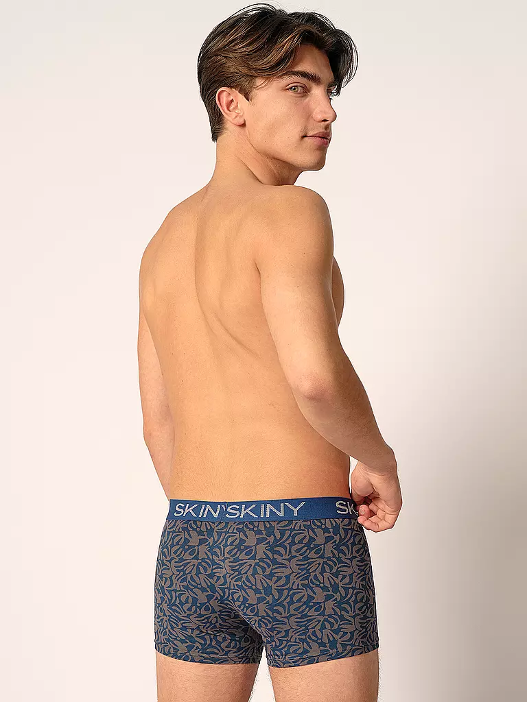 SKINY | Pants 2er Pkg. peacock flowers selection | grün