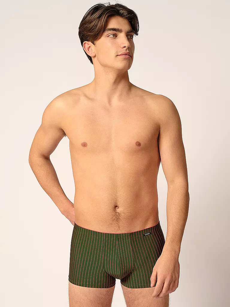 SKINY | Pants 2er Pkg. rosemary stripes selection | olive