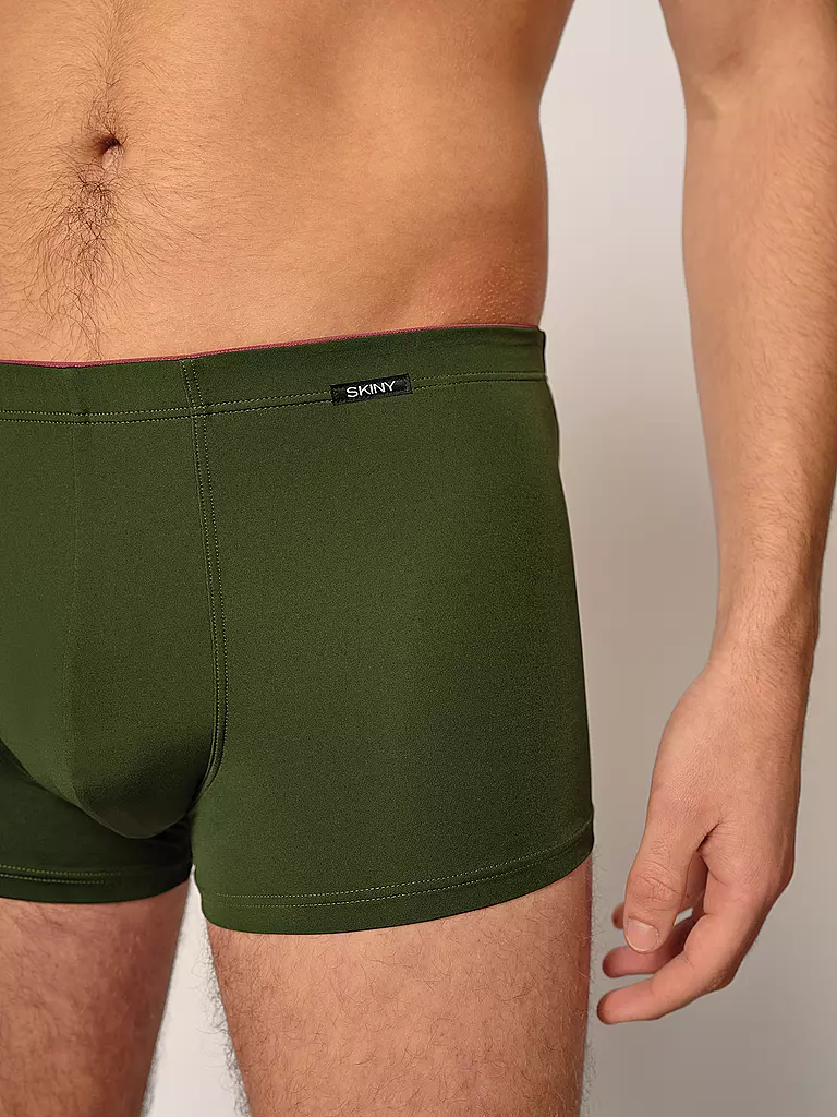 SKINY | Pants 2er Pkg. rosemary stripes selection | olive
