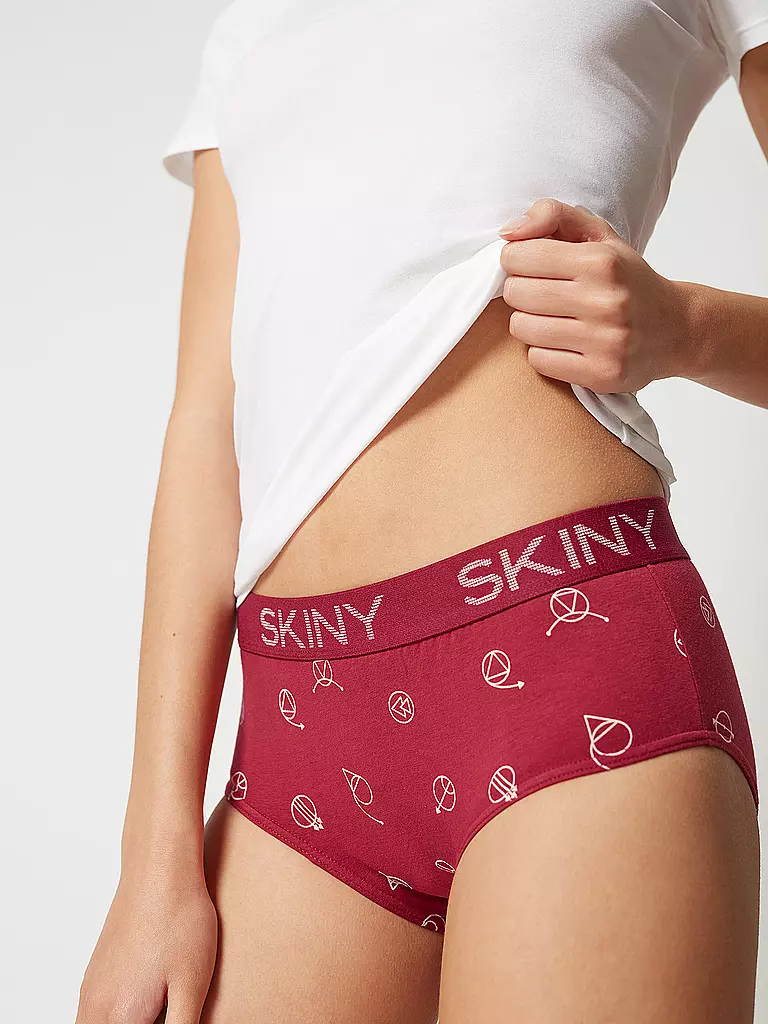 SKINY | Panty EVERY DAY 2er Pack deepred scope selection | rot