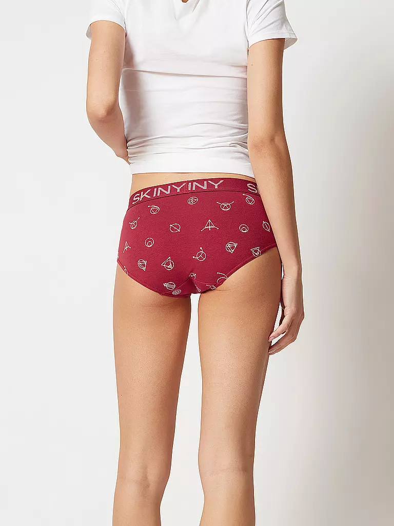 SKINY | Panty EVERY DAY 2er Pack deepred scope selection | rot