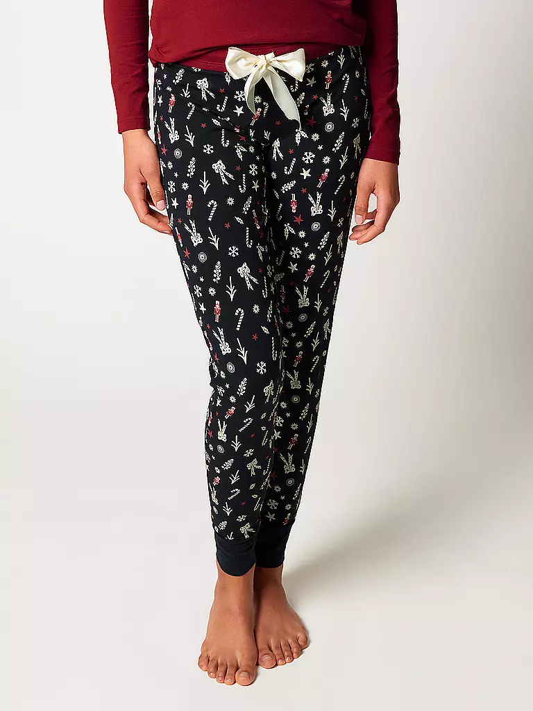SKINY | Pyjamahose jollyholly christmas | dunkelblau